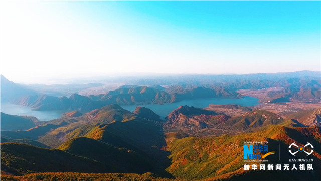 航拍辽南步云山——层林尽染 漫山红遍